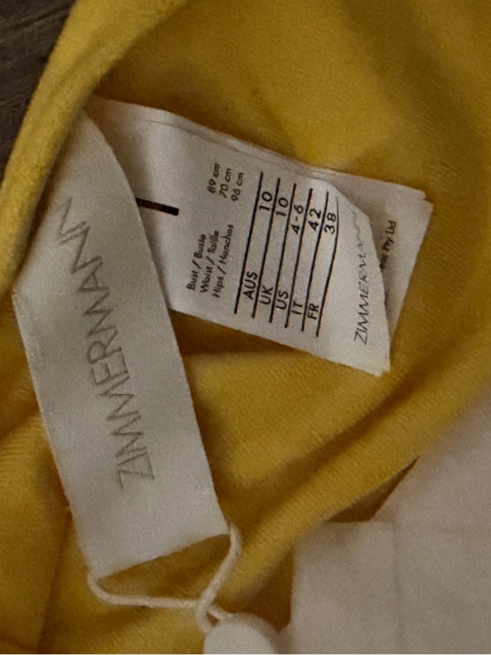 Zimmermann Sunny Yellow Knit Top - Picture 5 of 6